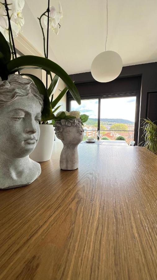 Atico De Diseno Con Terraza En El Centro De Olot Appartement Buitenkant foto