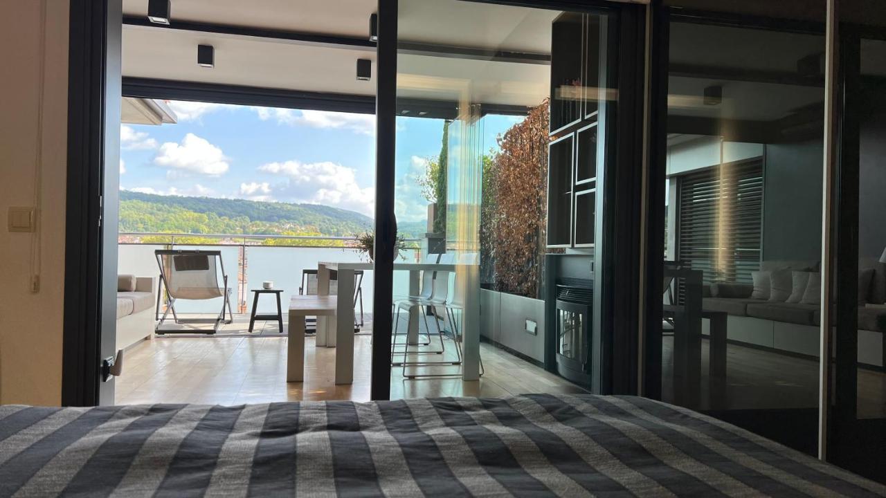 Atico De Diseno Con Terraza En El Centro De Olot Appartement Buitenkant foto