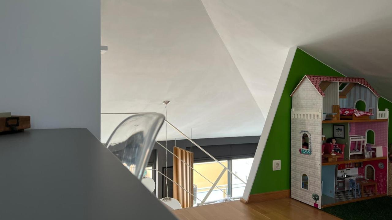 Atico De Diseno Con Terraza En El Centro De Olot Appartement Buitenkant foto